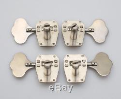 VINTAGE USA RICKENBACKER 4001 BASS GUITAR FOUR NICKLE TUNERS COMPLETE SET of 4