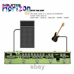 Valeton Dapper Bass Guitar Multi Effects Pedal Strip Bass Tuner Chorus Octaver