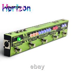 Valeton Dapper Bass Guitar Multi Effects Pedal Strip Bass Tuner Chorus Octaver