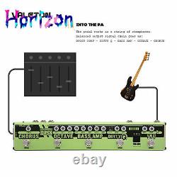 Valeton Dapper Bass Guitar Multi Effects Pedal Strip Bass Tuner Chorus Octaver