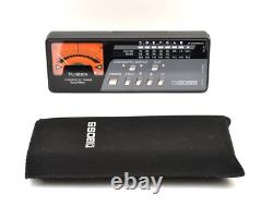 Very good condition? BOSS TU-12EX Chromatic Tuner w Contact Microphone