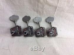 Vintage 1954 Fender Precision Bass Guitar Tuners-Tuning Keys Pegs Gears 1950's
