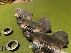 Vintage 1960's Fender Precision or Jazz Bass Guitar Tuners-Tuning Keys 1968-1972