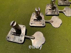 Vintage 1960's Fender Precision or Jazz Bass Guitar Tuners-Tuning Keys 1968-1972