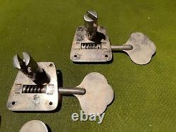 Vintage 1960's Fender Precision or Jazz Bass Guitar Tuners-Tuning Keys 1968-1972
