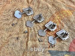 Vintage 1960's Fender Precision or Jazz Bass Guitar Tuners-Tuning Keys 1968-1972