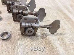 Vintage 1960's Vox Bass Guitar Tuners-Tuning Keys-Gears for Sidewinder, Astro