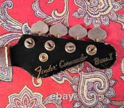 Vintage 1967 Fender Coronado I Bass Loaded Rosewood Neck 1972 Tuners & Tree