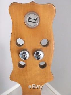 Vintage 1973 HAYMAN 4040 BASS plexi covers and logo missing tuners