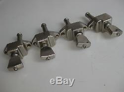 Vintage 50's Gibson EB-1 Bass Guitar Geared Tuners for Project Repair