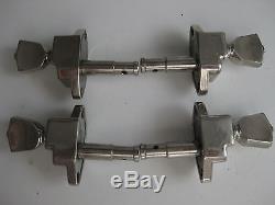 Vintage 50's Gibson EB-1 Bass Guitar Geared Tuners for Project Repair