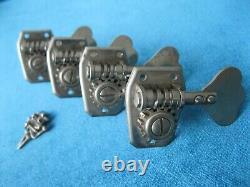 Vintage 60's Vox THREE HOLE BASS Tuners for Wyman Apollo V271 V250 Saturn Violin