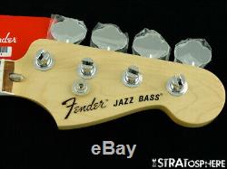 Vintage 70s RI Fender Jazz BASS NECK & TUNERS 1970s Reissue Guitar Pau Ferro
