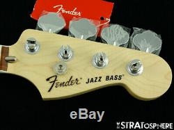 Vintage 70s RI Fender Jazz BASS NECK + TUNERS 1970s Reissue Guitar Pau Ferro