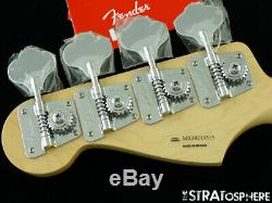 Vintage 70s RI Fender Jazz BASS NECK & TUNERS 1970s Reissue Guitar Pau Ferro