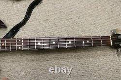 Vintage Aria 1976 EB-3 SG Lawsuit ERA Electric Bass Guitar withOriginal Case