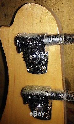 Vintage Aria Mach 1 Thunder Series P-Bass Guitar Grover tuners