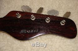 Vintage Danelectro Coral Bass Guitar Neck Full Scale with Tuners