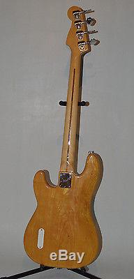 Vintage Fender Jazz Precision Elite Bass 1984 Active Lace Sensors Bridge Tuner