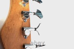 Vintage Harmony Short Scale Electric Bass Guitar Red New Tuners