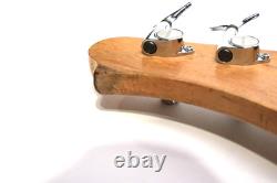 Vintage Harmony Short Scale Electric Bass Guitar Red New Tuners