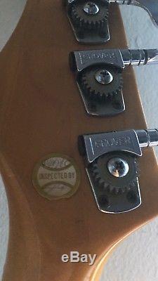 Vintage Hondo Fame Series 830 Bass Guitar / Grover Tuners