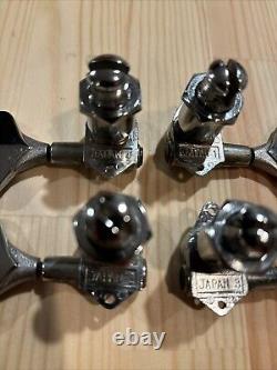 Vintage Ibanez Roadstar II Bass Velve Tune BII Tuner Tuning Peg Set 1986 Japan