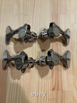 Vintage Ibanez Roadstar II Bass Velve Tune BII Tuner Tuning Peg Set 1986 Japan