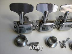 Vintage Teisco Conrad Univox Greco Bass Guitar Tuners for Project Upgrade