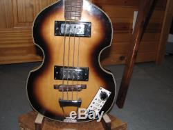 Vintage Violin style Bass Guitar made in Japan