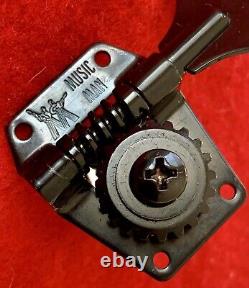 Vtg 1979 Music Man StingRay Bass Guitar Bass Side Black Tuner Tuning Peg Germany