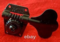 Vtg 1979 Music Man StingRay Bass Guitar Bass Side Black Tuner Tuning Peg Germany