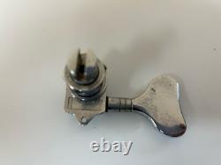 Vtg Ibanez Roadstar Bass Guitar Velve Tune BII Bass Side Tuner Tuning Peg LEFT