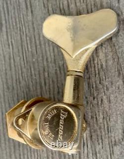 Vtg Ibanez Roadstar II Bass Velve Tune BII Treble Side Gold Tuner Tuning Peg MIJ