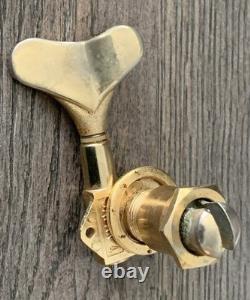 Vtg Ibanez Roadstar II Bass Velve Tune BII Treble Side Gold Tuner Tuning Peg MIJ