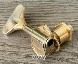 Vtg Ibanez Roadstar II Bass Velve Tune BII Treble Side Gold Tuner Tuning Peg MIJ