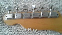 WD Music Rosewood Telecaster neck with tuners vintage tinted
