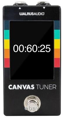 Walrus Audio CANVAS-TUNER Guitar / Bass Tuner with LCD Screen