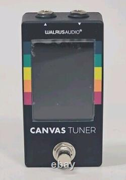 Walrus Audio Canvas Tuner Guitar Pedal Black