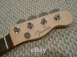 Warmoth Bass Neck withSchaller Tuners Fits Fender Jazz/Precision/Telecaster Bass