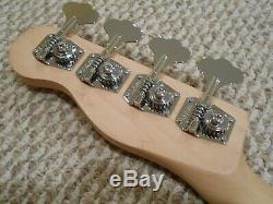 Warmoth Bass Neck withSchaller Tuners Fits Fender Jazz/Precision/Telecaster Bass