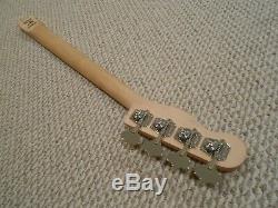 Warmoth Bass Neck withSchaller Tuners Fits Fender Jazz/Precision/Telecaster Bass