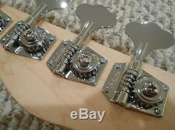 Warmoth Bass Neck withSchaller Tuners Fits Fender Jazz/Precision/Telecaster Bass