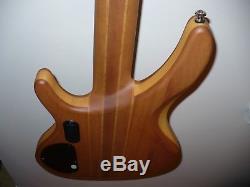 Washburn Force 5 ABT Neck-Thru Bass Guitar Active Electronics Grover Tuners Bag