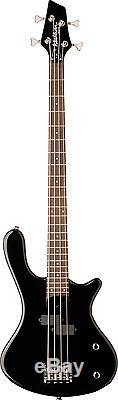 Washburn T12B Taurus Series Electric Bass Guitar With Tuners & Black Finish New