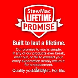 Waverly Guitar Tuners with Ebony Knobs, for Solid Pegheads, Nickel, 3L/3R