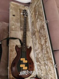 Westbury Track 4 Bass Guitar Very Good Hard Shell Case OHSC