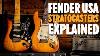 Which Is The Strat For You Every USA Fender Strat Model Explained