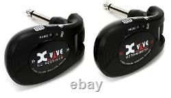 Xvive U2 Digital Wireless Guitar System Black + Snark ST-8 Value Bundle