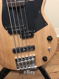 Yamaha BB235 5 String Bass Natural with Seymour Duncan Pickup + Hipshot Tuners